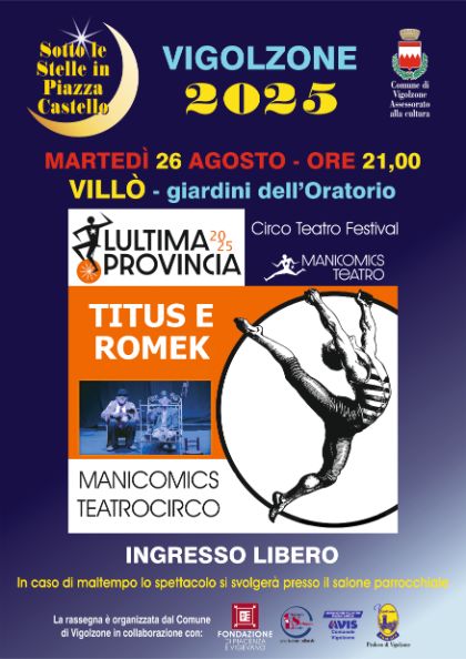 TITUS E ROMEK - MANICOMICS TEATROCIRCO TITUS E ROMEK - MANICOMICS TEATROCIRCO