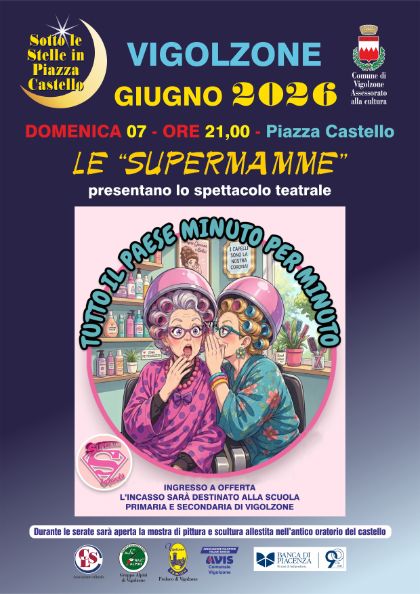 Le Supermamme presentano lo spettacolo teatrale: 