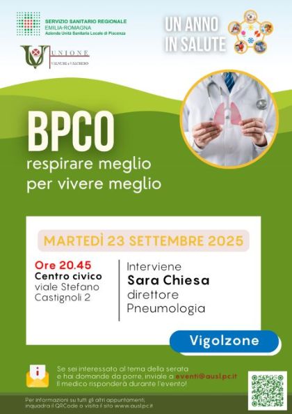 BPCO: respirare meglio, per vivere meglio
