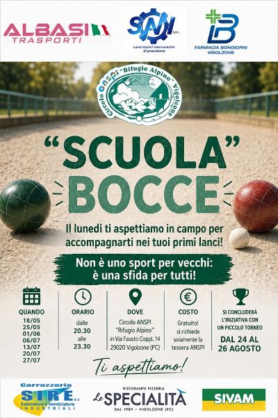 Scuola BOCCE