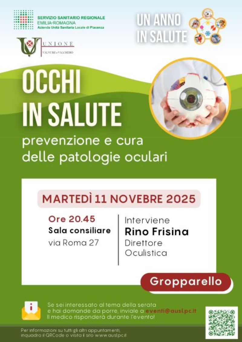 Un anno in salute Occhi in salute